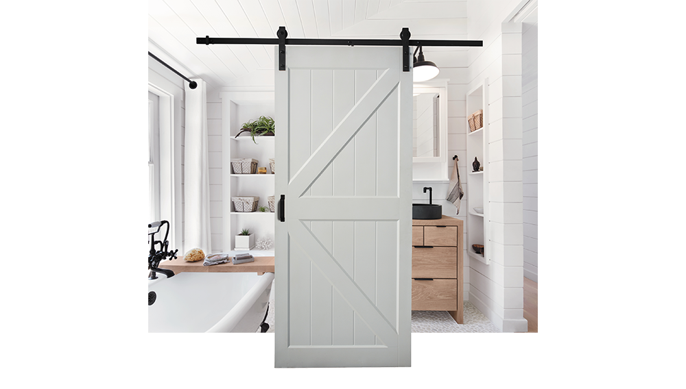 STONE BARN DOOR