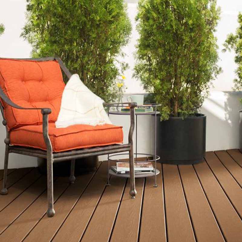 Enhanced Decking in Beach Dune Trex ENHANCED BEACH DUNE