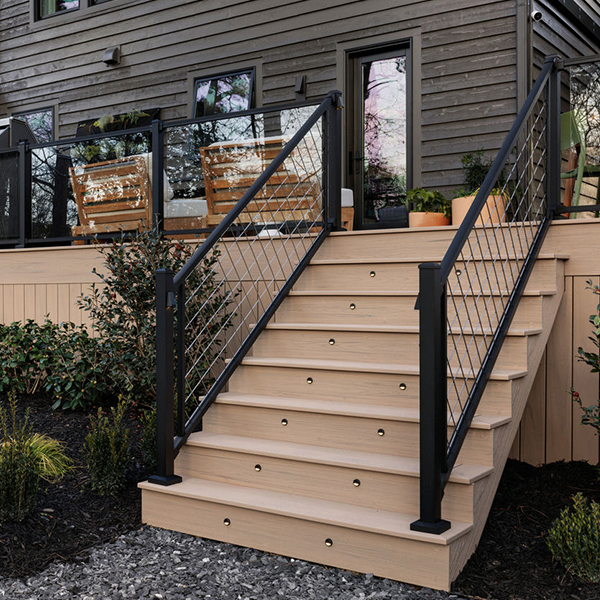 Trex Transcend Lineage Composite Decking Colour: Carmel - TRANSCEND CARMEL